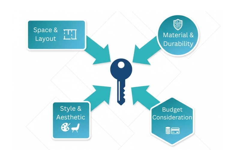 key factors to consider before buying modern furniture gurgaon