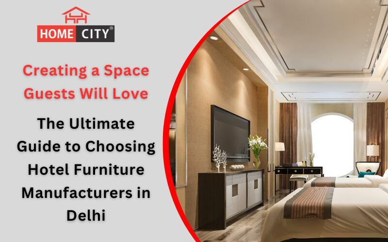 The Ultimate Guide to Choosing Hotel Furniture Manufacturers in Delhi: Creating a Space Guests Will Love