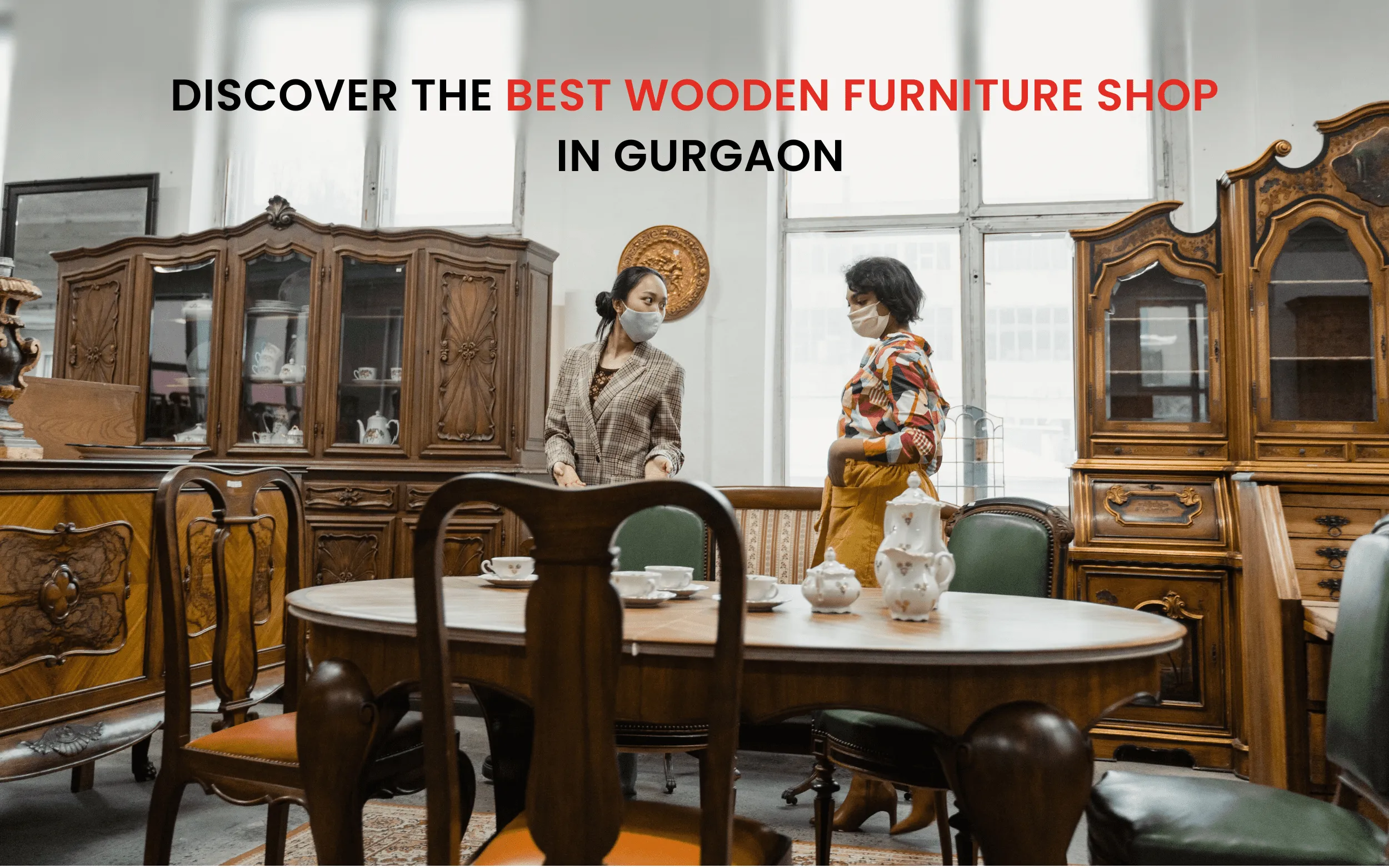 Discover the Best Wooden Furniture Shop in Gurgaon - Homecity