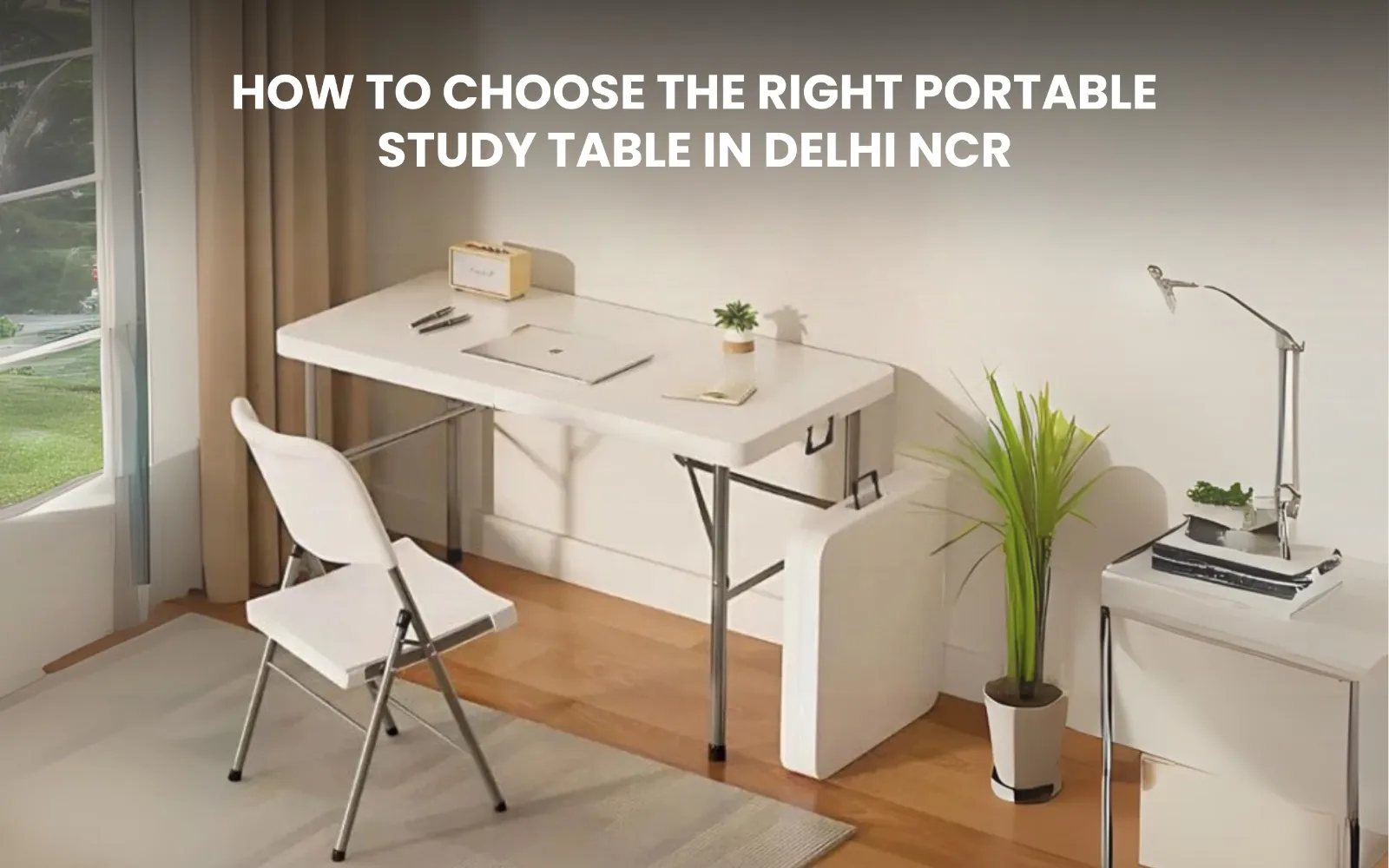 How to Choose the Right Portable Study Table in Delhi NCR