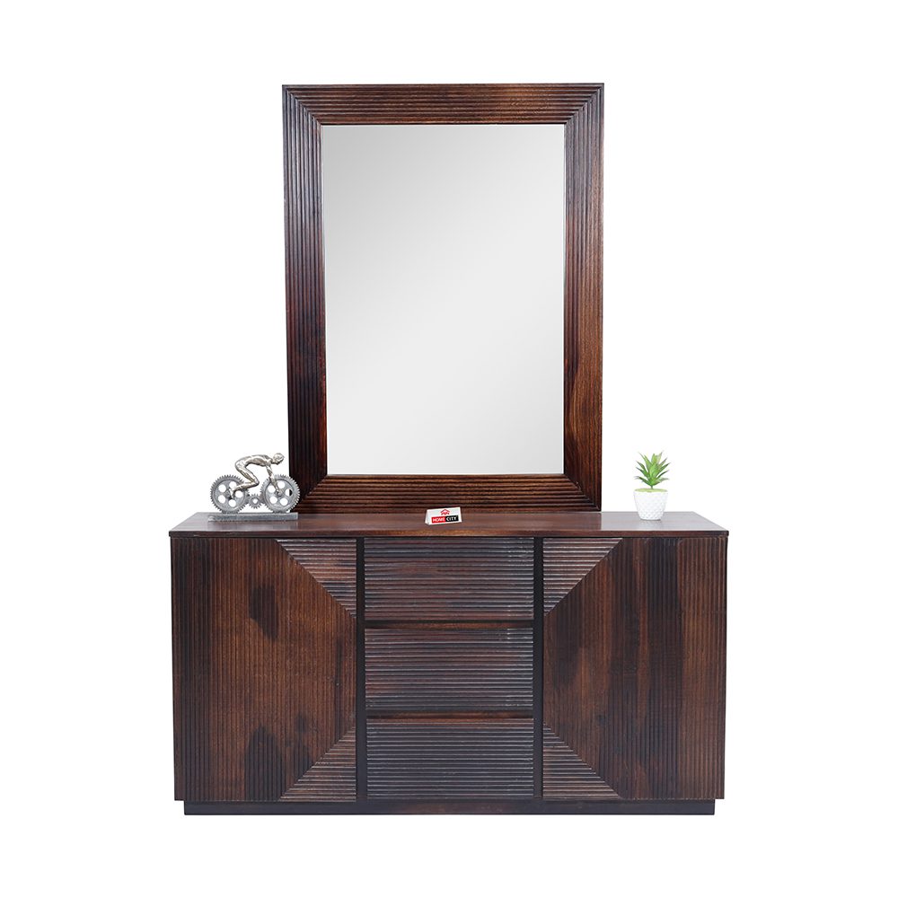 Cleo Side Board With Mirror Frame