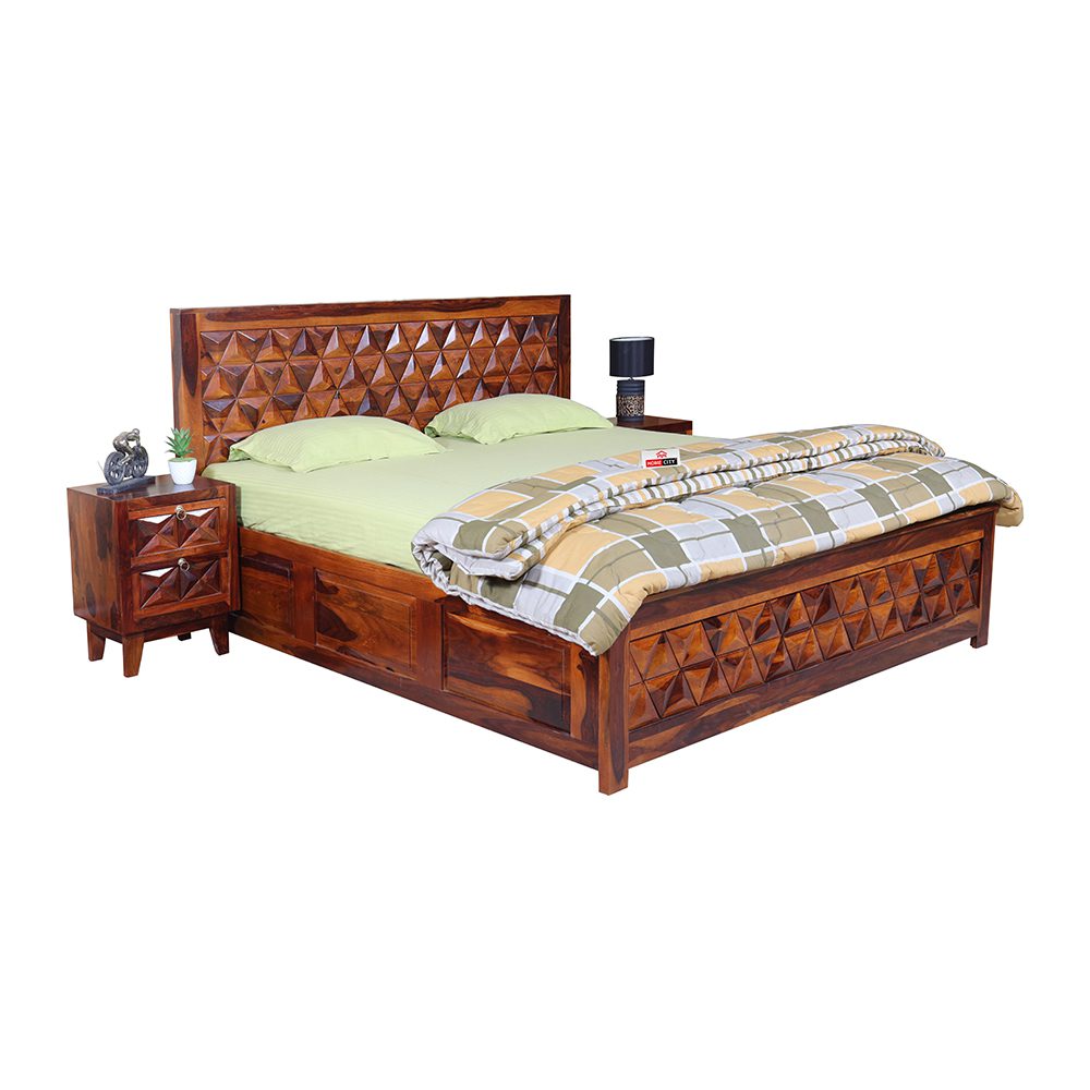 Vanice King Size Bed With Hydraulic Storage