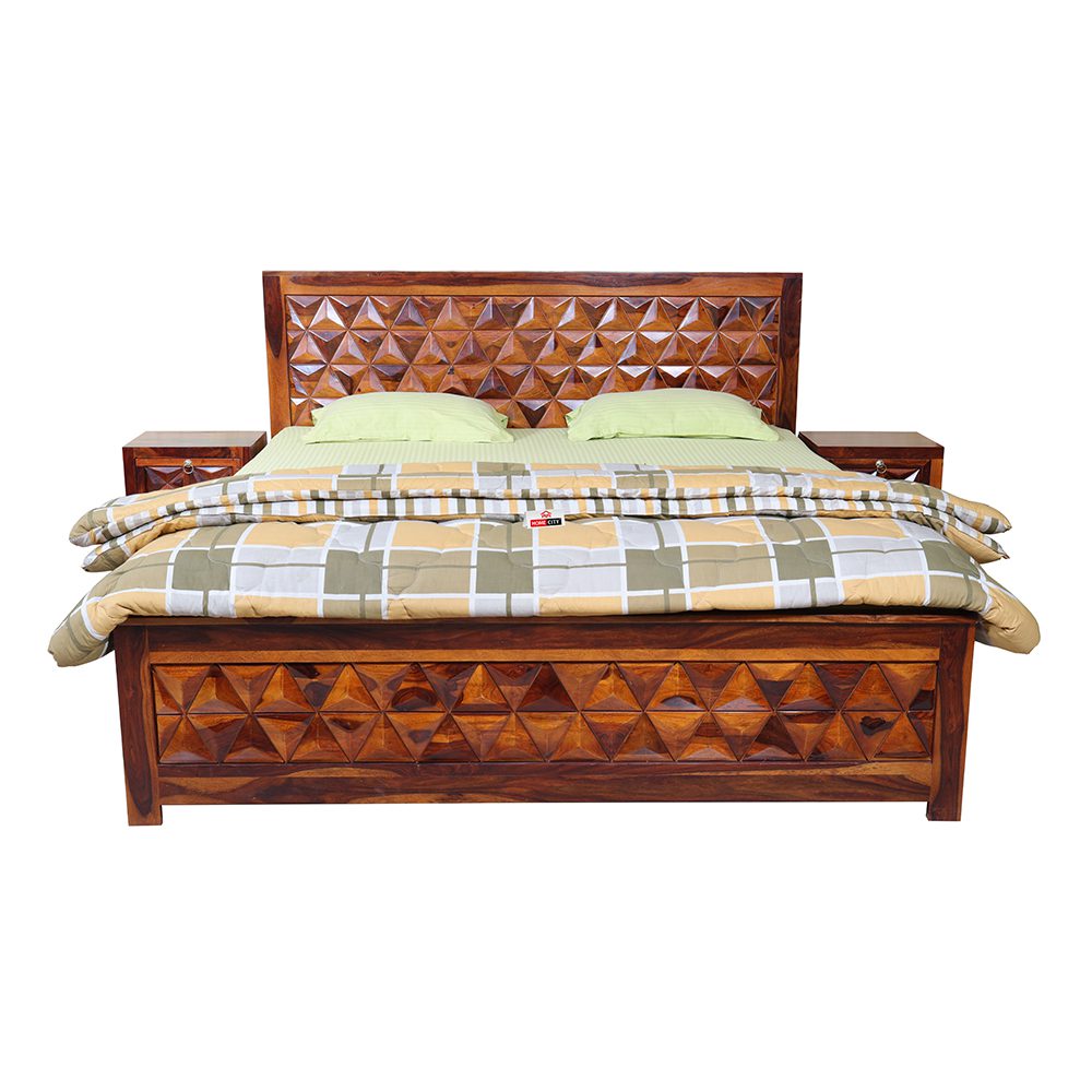 Vanice King Size Bed With Hydraulic Storage