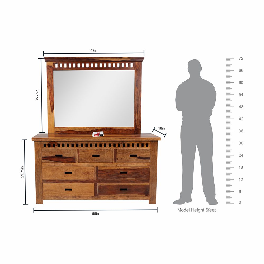Della Side Board With Mirror Frame