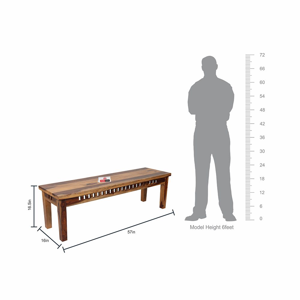 Della 6 Seater Dining Bench