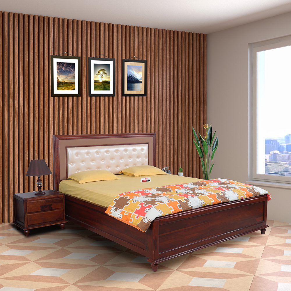 Noah King Size Bed With Hydraulic Storage